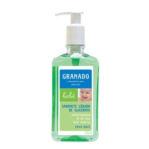 Sabonete Líquido Granado Bebê Glicerina Erva-Doce 250ml