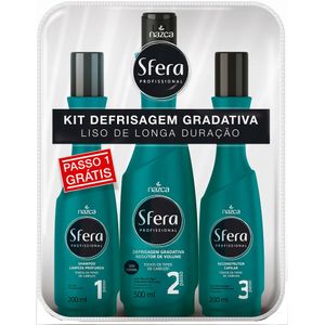 Kit Nazca Sfera Defrisagem Gradativa Profissional Todos os Tipos de Cabelos