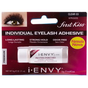 Cola para Cílios I-Envy By Kiss Ny  Semi Permanente para Cílios com Protetor 3S (KPEG03S)