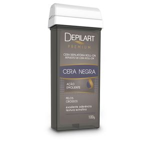 Cera Depilart Premium Refil Negra 100g