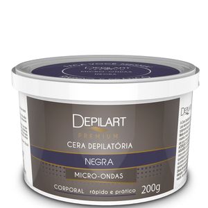 Cera Depilart para Microondas Negra 200g