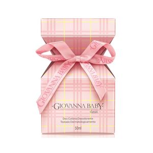 Perfume Feminino Giovanna Baby Deo Colônia Rosa 50ml