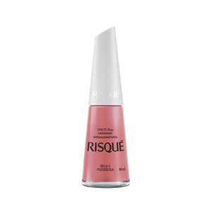 Esmalte Risqué Rosas Cremoso Bela e Poderosa