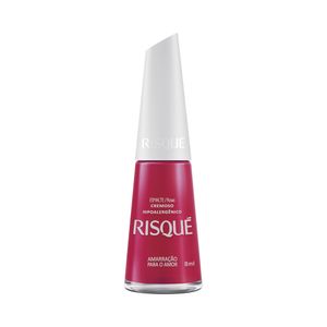 Esmalte Risqué Rosas Cremoso Amarração de Amor