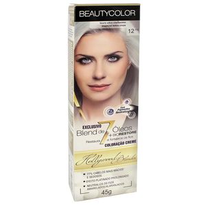 Tinta Beauty Color 12.112 Louro Ultra Claríssimo Especial Extra Cinza