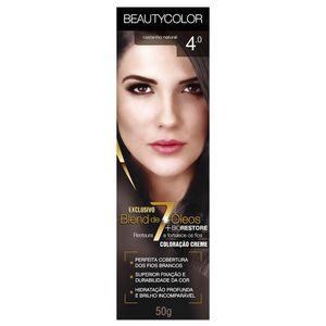 Tinta Beauty Color 4.0 Castanho Natural