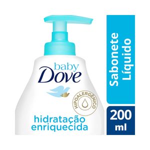 Sabonete Líquido Dove Baby Hidratação Enriquecido 200ml