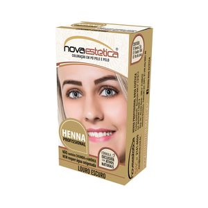 Henna Profissional Nova Estética Louro Escuro