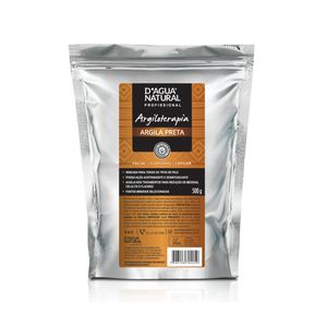 Argila Preta D'agua Natural 500g