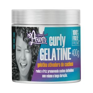 Gelatina Ativadora de Cachos Soul Power Curly 400g