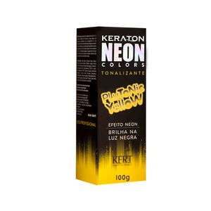 Tonalizante Keraton Neon Colors Plutonic Yellow - 100g