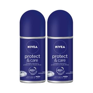 Desodorante Nivea Roll-on Protect & Care Leve Mais Pague Menos