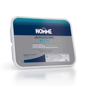 Cera Depilatória Quente Depil Homme Masculina - 1000g