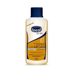 Removedor De Esmaltes Ideal Óleo de Argan - 100ml