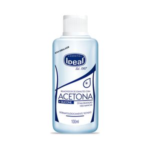 Removedor de Esmalte Ideal Com  Silicone - 100ml