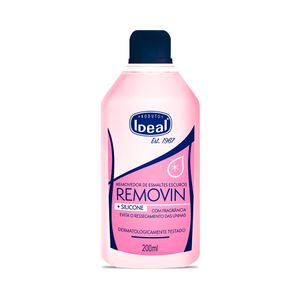 Removedor De Esmaltes Escuros Ideal Removin - 200ml