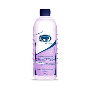 Removedor de Esmalte Ideal Solução Oleosa - 500ml