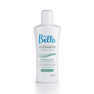 Loção Pré Depilatória Adstringente Depil Bella de Hortelã 140ml