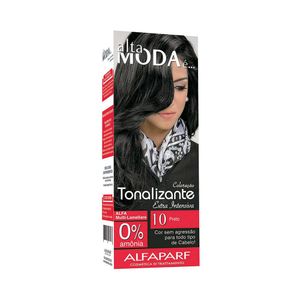 Tonalizante Alta Moda 10 Preto 120g (18043)