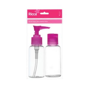 Kit de Viagem Ricca com 2 Frascos Colors (3314)