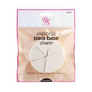 Esponja Para Base Kiss New York  Charm com 6 unidades