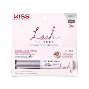 Cola Para Cílios Kiss New York Lash Couture Incolor (KLCGL01BR)