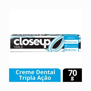 Creme Dental Close Up Triple Hortelã - 70g