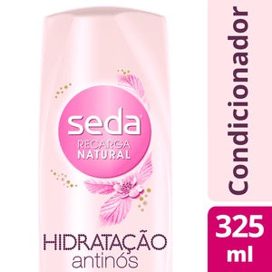 Condicionador Seda Recarga Natural Hidratação Antinós 325ml