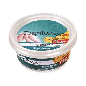 Cera Depilwax para Microondas Erva Doce 250g  (7108)