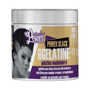 Gelatina Beauty Color Soul Power Black Gold 400g