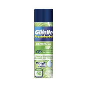 Espuma de Barbear Presto Sensitive Gillette  150g