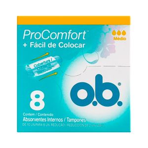 Absorvente Interno OB Pro Comfort Médio