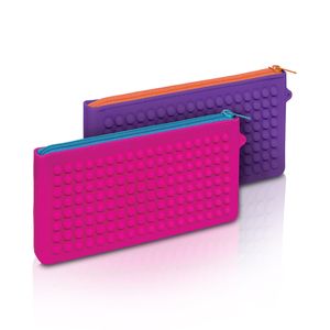 Necessaire de Silicone Bolhas Ricca Cores Sortidas