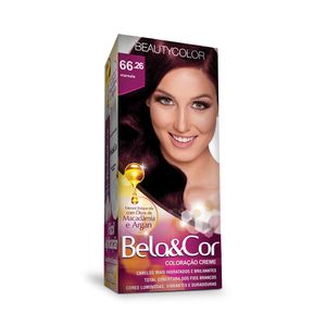 Kit Coloração Bela & Cor 66.26 Marsala Beauty Color