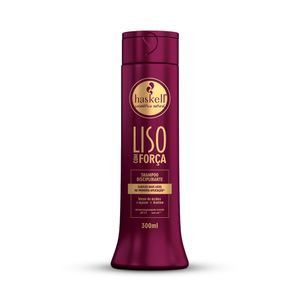 Shampoo Haskell Disciplinante Liso Com Força 300ml