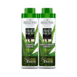 Kit Seduction Babosa Shampoo + Condicionador 800ml