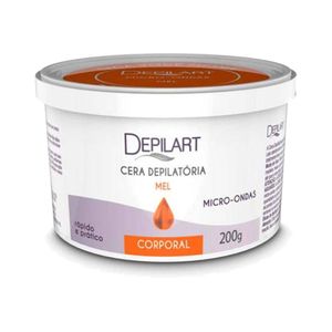 Cera Depilart para Microondas Mel 200g