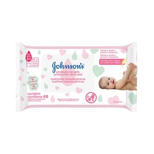 Toalhinhas Umedecidas Johnson´S Baby Extra Cuidado 48UN