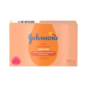 Sabonete Johnson & Johnson Baby Glicerinado 80g