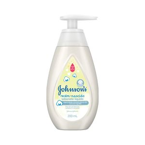 Sabonete Líquido Johnson’s Baby Recém Nascido 200ml