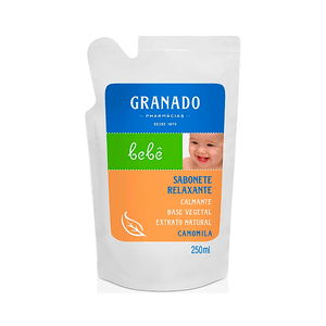 Sabonete Líquido Granado Refil Bebê Camomila 250ml