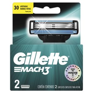 Carga para aparelho de barbear Gillette Mach3