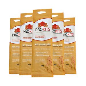 Kit Prokits Manicure com 25 Unidades