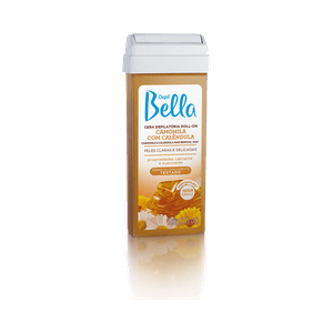 Cera Depilatória Depil Bella Roll-on Camomila Com Calêndula 100g