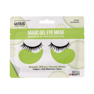 Máscara para Olhos Kiss New York Magic Gel Pepino