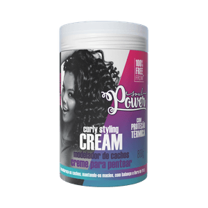 Creme para Pentear Soul Power Curly Styling Cream 800g