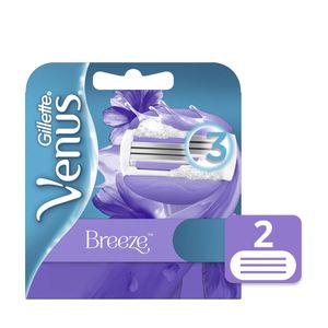 Carga Gillette Vênus Breeze Com 2un