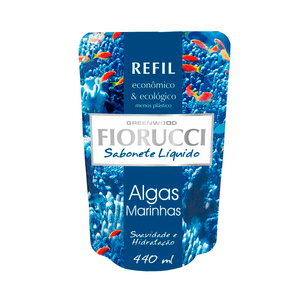 Refil Sabonete Líquido Fiorucci Algas Marinhas 440ml