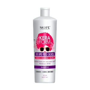 Shampoo Skafe Keraform Eu Amo Meus Cachos 500ml