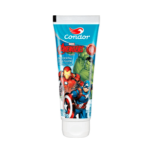 Gel Dental Condor Avengers Bubble Gum Com Fluor 100g